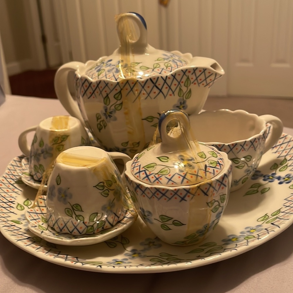 herend tea set - Picture 2 of 2